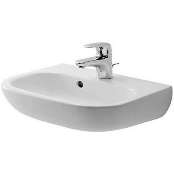 Duravit Bath Sink w/1 Hole Drlld/Ovrflow, 17-1/4" 07054500002